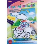 SMT CREATOYS Kouzelné malování vodou 20x25cm E Auto – Hledejceny.cz