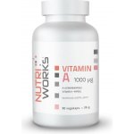 NutriWorks Vitamin A 1000 µg 90 kapslí – Hledejceny.cz