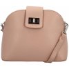 Kabelka Trendy dámská kožená crossbody kabelka Vivianna starorůžová