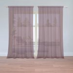 Sablio Záclony Červeno fialová: 2ks 150x250cm – Hledejceny.cz