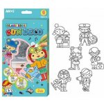 UNIPAP Barvy na sklo sada 6 ks 6422 10,5 ml + 6 sklíček – Hledejceny.cz