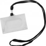 Šňůrka na krk WIKY Jmenovka s textilním páskem černá – Hledejceny.cz