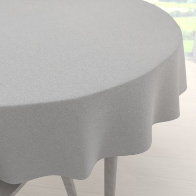 Biante kulatý ubrus BKR-501 Světle šedý Ø 130 cm – Hledejceny.cz