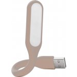 USB LED lampa Barva: Bledě růžová – Zboží Mobilmania