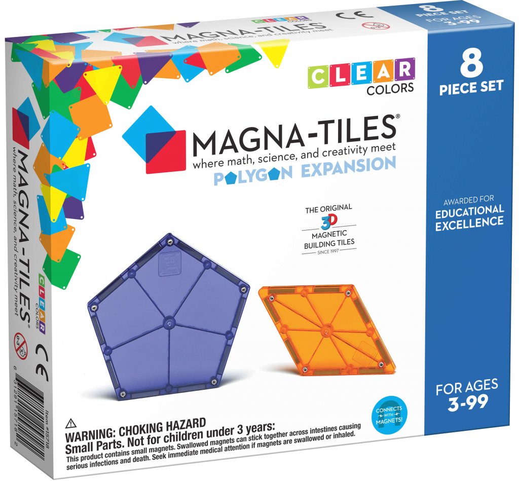 Magna-Tiles rozšiřující set mnohoúhelníky