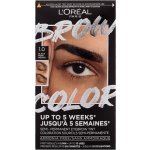 L'Oréal Paris Brow Color Semi-Permanent Eyebrow Tint barva na obočí 1.0 Black 1 ml – Zboží Dáma