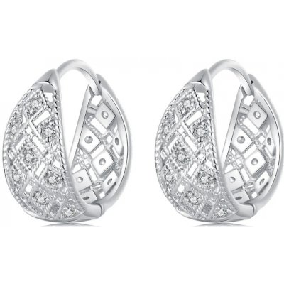 Olivie stříbrné náušnice kroužky ILY 9226 – Sleviste.cz