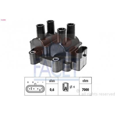 Zapalovací cívka FACET 9.6496 – Zboží Mobilmania