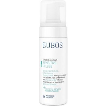 Eubos Sensitive čistící pěna pro zklidnění a posílení citlivé pleti (Hydro-Lipid Complex, Sea Minerals, Algae Extract, Thermal Water) 150 ml