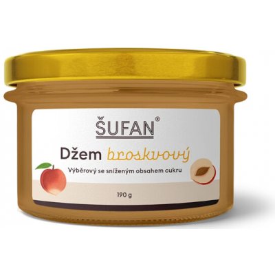 Šufan Broskvový džem 190 g – Hledejceny.cz