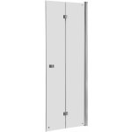 Roca Capital sprchové dveře 90 cm skládací chrom lesk/průhledné sklo AM4509012M – Zboží Mobilmania