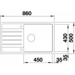 Blanco Legra XL 6 S černá – Hledejceny.cz