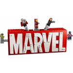 LEGO® Marvel 76313 Logo MARVEL a minifigurky – Zboží Živě