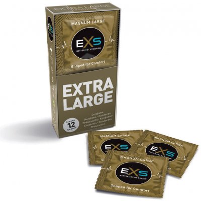 EXS Extra Large Condoms 12 ks – Zbozi.Blesk.cz