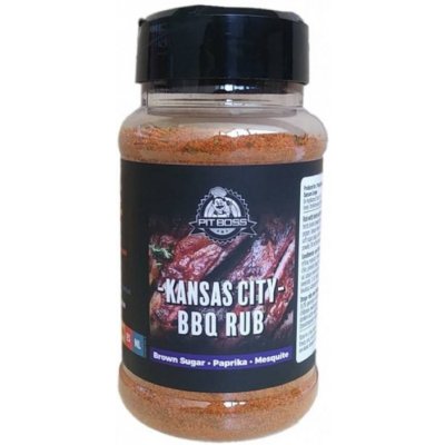 Pit Boss BBQ Grilovací koření Kansas city BBQ 350 g – Zbozi.Blesk.cz