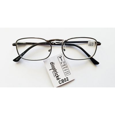 Dioptrické brýle Forever, kovové černé rámečky – Hledejceny.cz