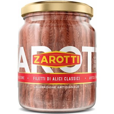 Zarotti Filety z ančovičky Filetti Di Alici 380 g – Zboží Dáma