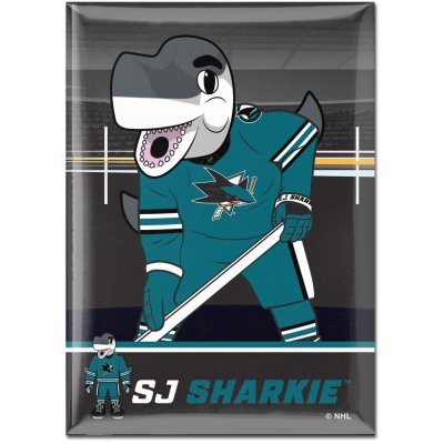 Wincraft Magnet San Jose Sharks NHL Metal Magnet MASCOT – Zbozi.Blesk.cz