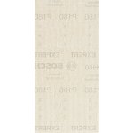 10x Brusná mřížka na barvu na dřevu a tvrdé dřevo pro vibrační brusky Bosch EXPERT M480 - 93x186mm, hr.180 (2608900747) – Zboží Dáma