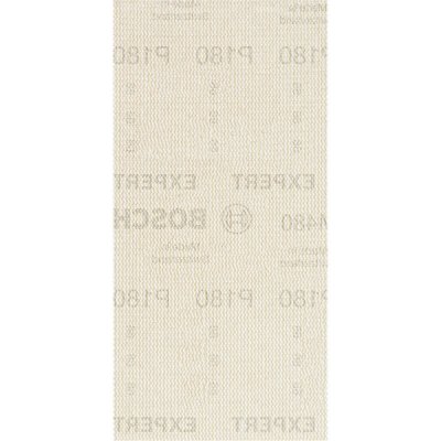10x Brusná mřížka na barvu na dřevu a tvrdé dřevo pro vibrační brusky Bosch EXPERT M480 - 93x186mm, hr.180 (2608900747) – Zboží Dáma