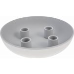 Storefactory Keramický adventní svícen Granholmen, šedá barva, keramika – Zboží Dáma