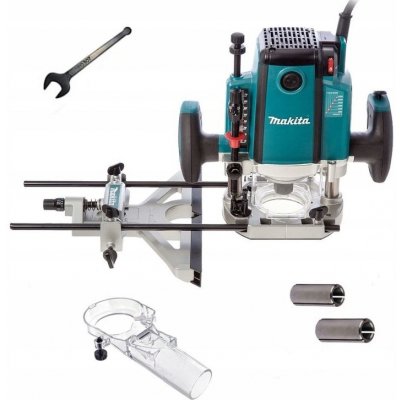 Makita Vrchní / Horní frézka Makita RP2303FC01 - 2100W, 12mm, 6.1kg – Zboží Dáma