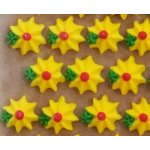 Cukrová ozdoba - KYTIČKY žluté – Zboží Dáma