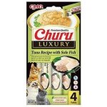 Churu Cat Luxury Tuna Recipe with Sole Fish 4 x 14 g – Hledejceny.cz