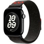 Apple Watch 46mm Midnight Black provlékací sportovní řemínek Nike MGD34ZM/A – Hledejceny.cz