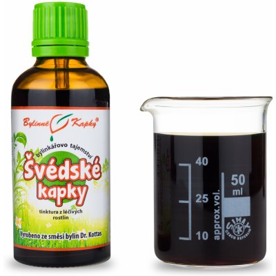 Bylinné kapky Švédské kapky tinktura 50 ml