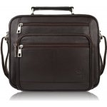 Paolo Peruzzi pánská kožená a do ruky tmavě hnědá – Zboží Dáma