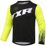 Dětský motokrosový dres TXR Pulse černo-fluo žlutý – Zbozi.Blesk.cz