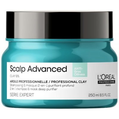 Loreal Professionel L´Oreal Professionel Serie Expert Scalp Advanced 2 in 1 Clay 250 ml – Hledejceny.cz