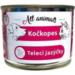 All Animals Kočkopes Telecí jazýčky 200 g – Hledejceny.cz