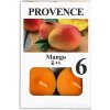 Svíčka Provence MANGO 6 ks