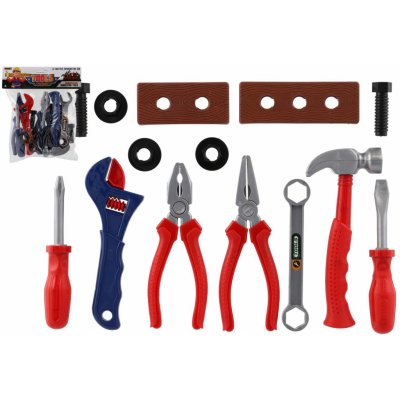 Teddies sada nářadí plast 22x14 cm v síťce – Zboží Dáma