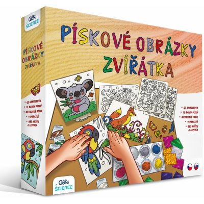 Albi Pískové obrázky Zvířátka – Zboží Dáma