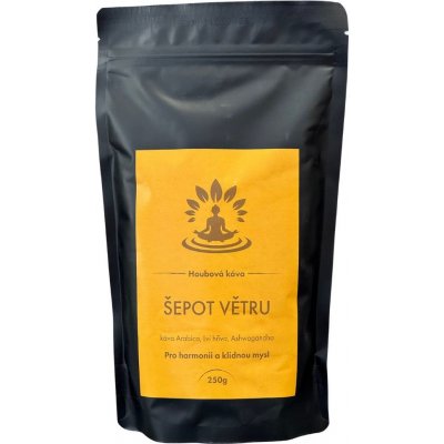 Houbová káva Instantní Šepot Větru káva Arabica Lví hříva Ashwagandha 250 g – Zboží Dáma
