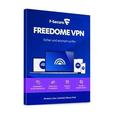F-Secure VPN 1 lic. 2 roky (FCFFBR2N001E1) – Zboží Živě