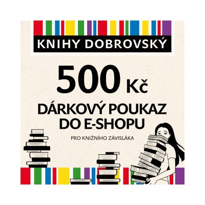 E-shopová dárková poukázka pro knižního závisláka 500 Kč – Sleviste.cz