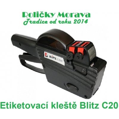 Etiketovací kleště Blitz C20 Počet řádků: Blitz C20 – Hledejceny.cz