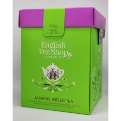English Tea Shop Zelený čaj jasmín sypaný bio 80 g