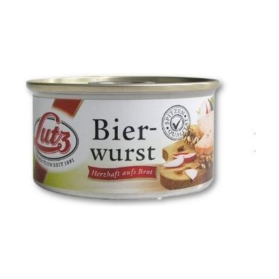 Lutz Bierwurst 125 g – Zboží Dáma