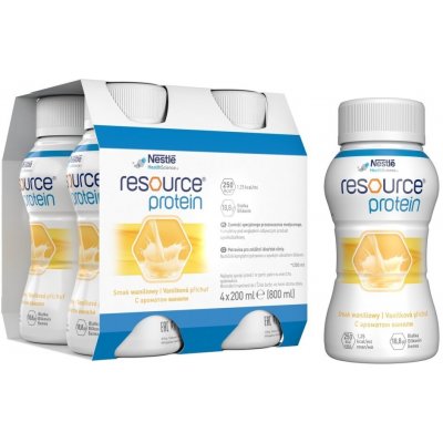 RESOURCE PROTEIN VANILKOVÝ 4X200 ML POR SOL 4X200ML – Hledejceny.cz