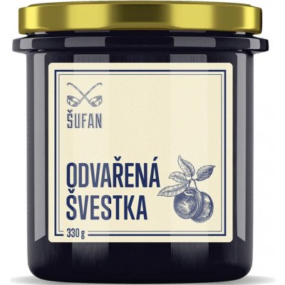 Šufan odvařená švestka 330 g – Zboží Dáma