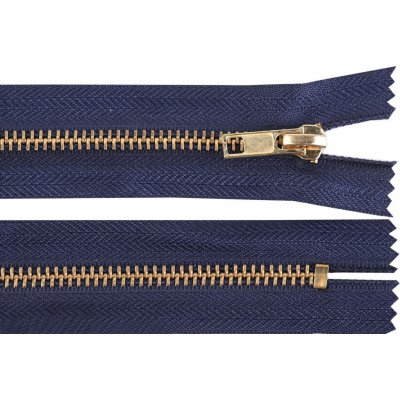 Prima-obchod Kovový zip No 5 délka 10 cm (jeansový), barva 330 modrá tmavá – Hledejceny.cz