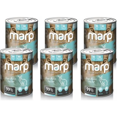 Marp Variety Single králík 6 x 400 g