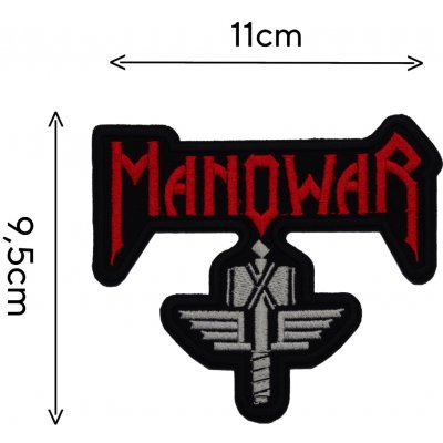 Nášivka - Manowar - Kladivo – Zboží Dáma