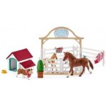 Schleich 42458 ohrada s koníky a fenka Ruby – Zboží Mobilmania