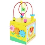 ISO dřevěná edukační kostka s hodinami 9368 – Hledejceny.cz